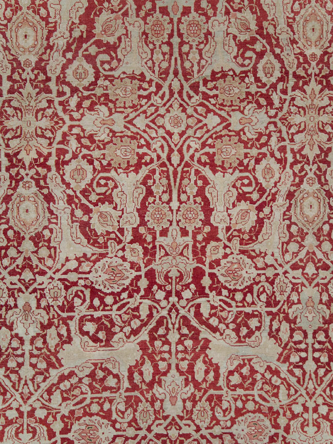 Antique Persian Tabriz Carpet, No.19199 - Gss