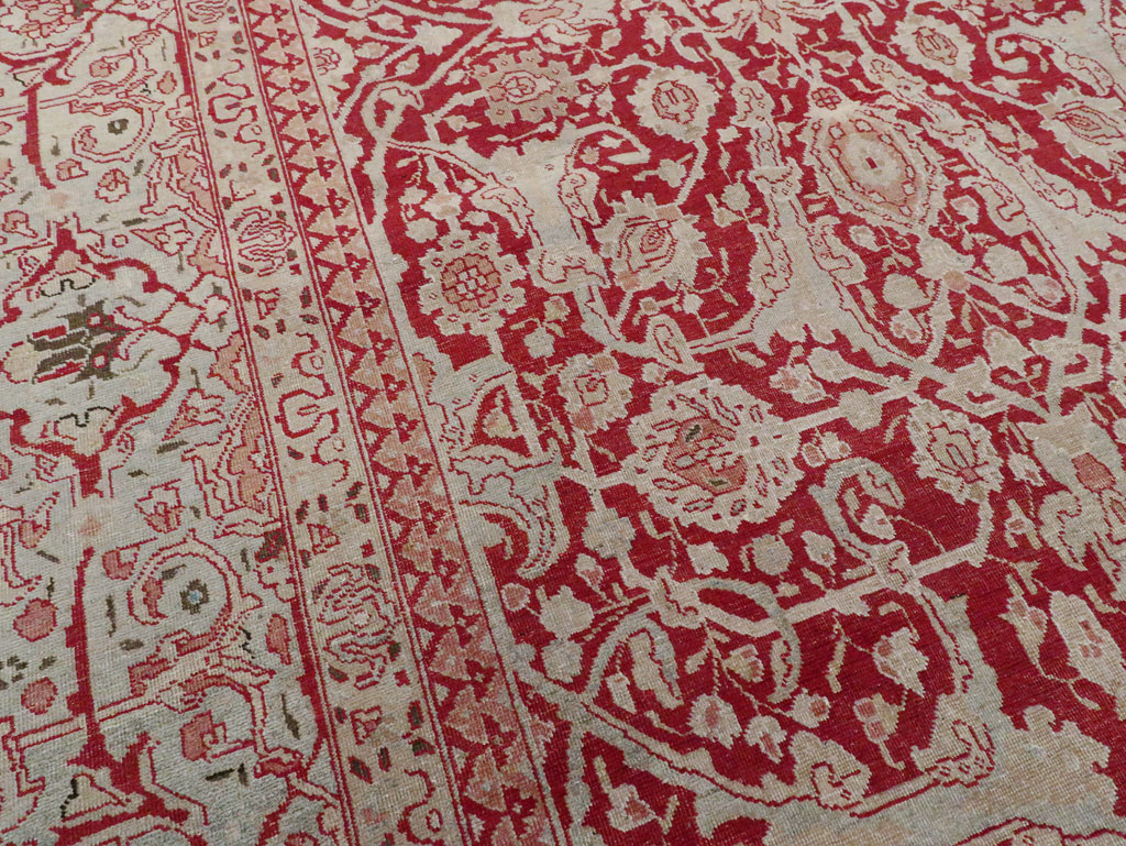 Antique Persian Tabriz Carpet, No.19199 - Gss