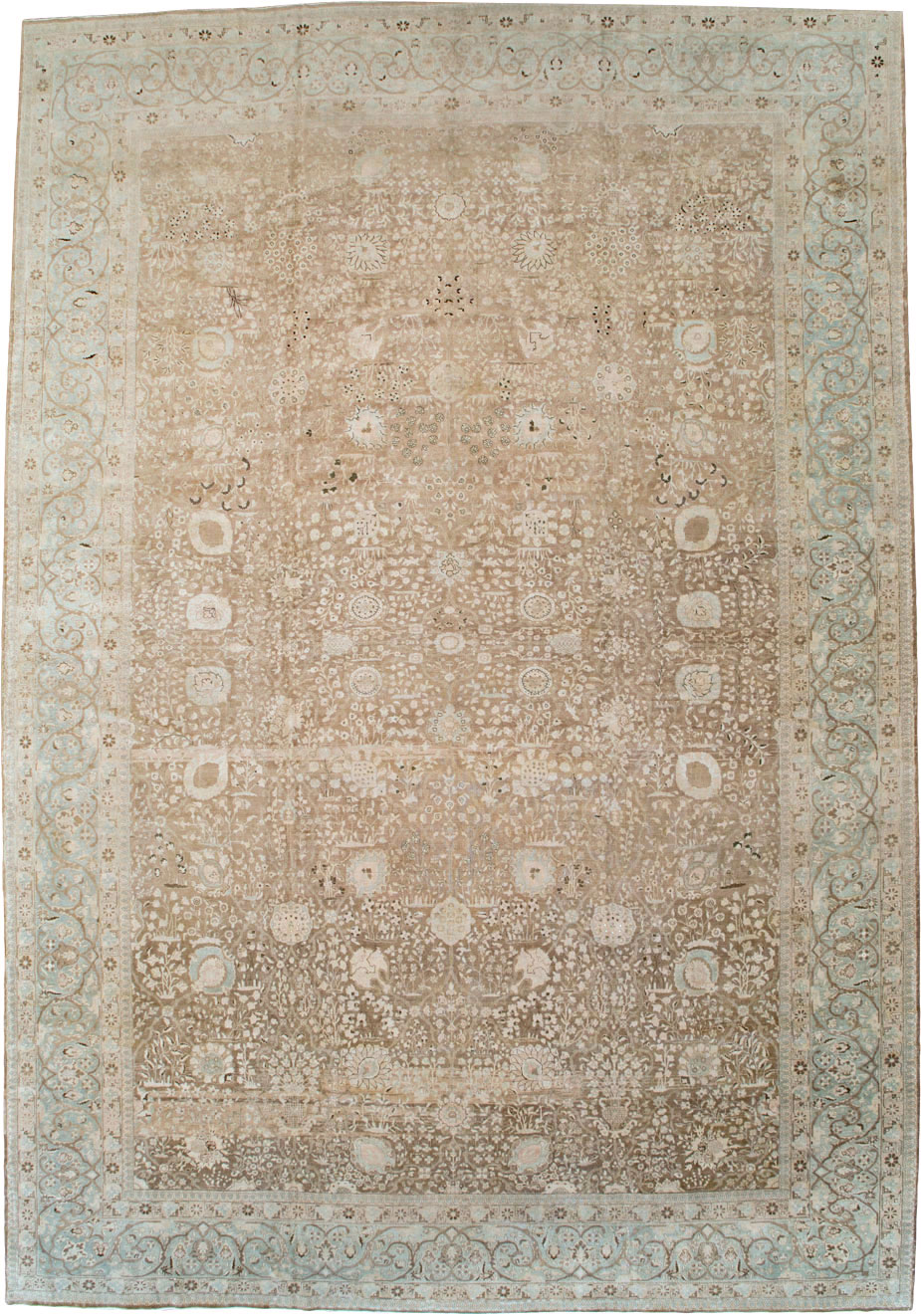 Antique Persian Tabriz Carpet, No.19200 - Gss