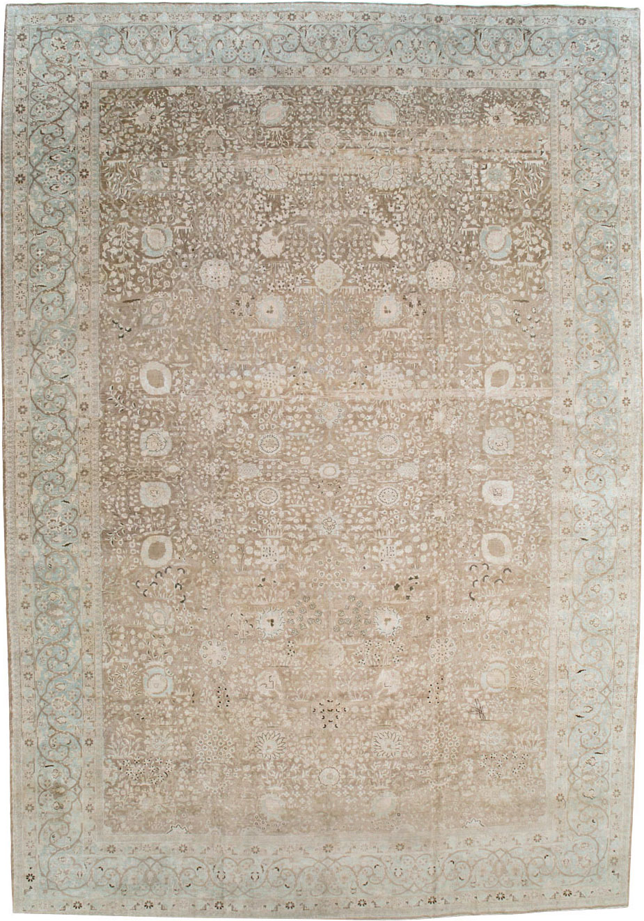 Antique Persian Tabriz Carpet, No.19200 - Gss