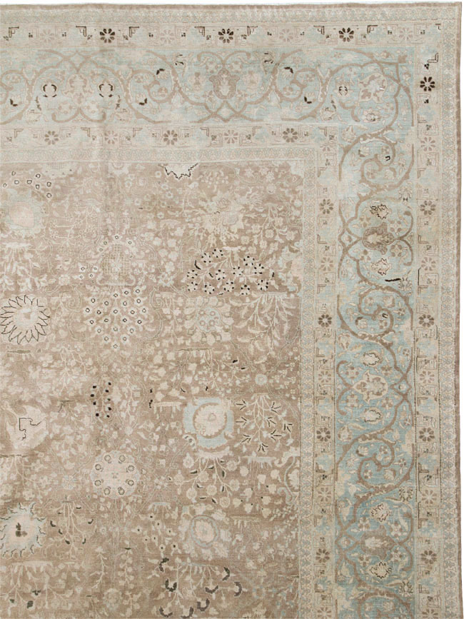 Antique Persian Tabriz Carpet, No.19200 - Gss