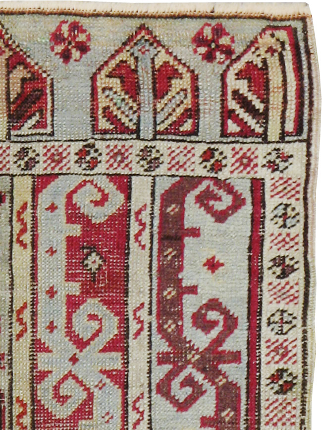Antique Turkish Ghiordes Rug, No.19201 - Gss