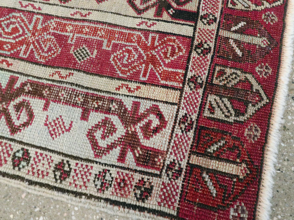 Antique Turkish Ghiordes Rug, No.19201 - Gss