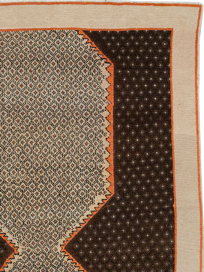 Vintage Turkish Anatolian Room Size Carpet, No.19214 - Gss