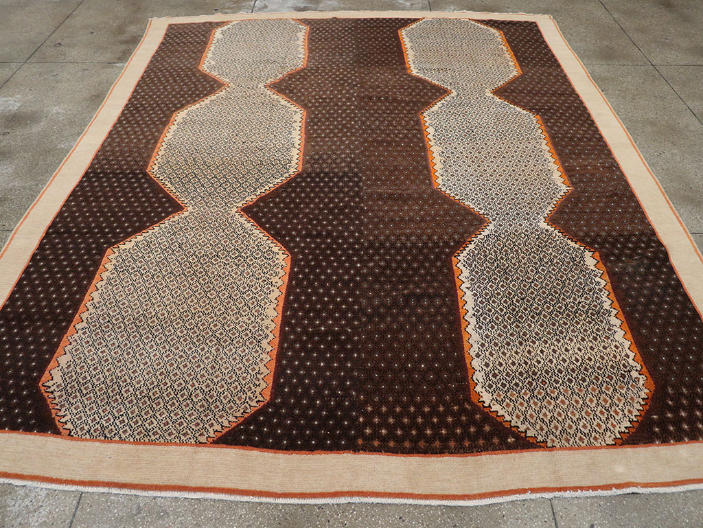 Vintage Turkish Anatolian Room Size Carpet, No.19214 - Gss