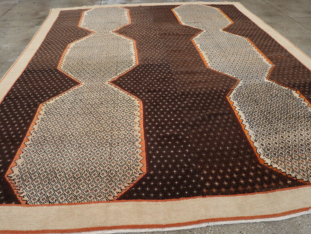 Vintage Turkish Anatolian Room Size Carpet, No.19214 - Gss