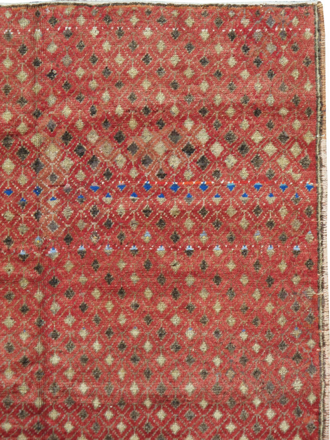 Vintage Turkish Anatolian Gallery Carpet, No.19216 - Gss