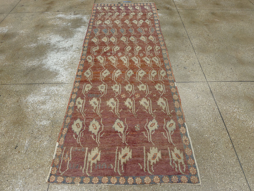 Vintage Turkish Anatolian Small Runner, No.19224 - Gss