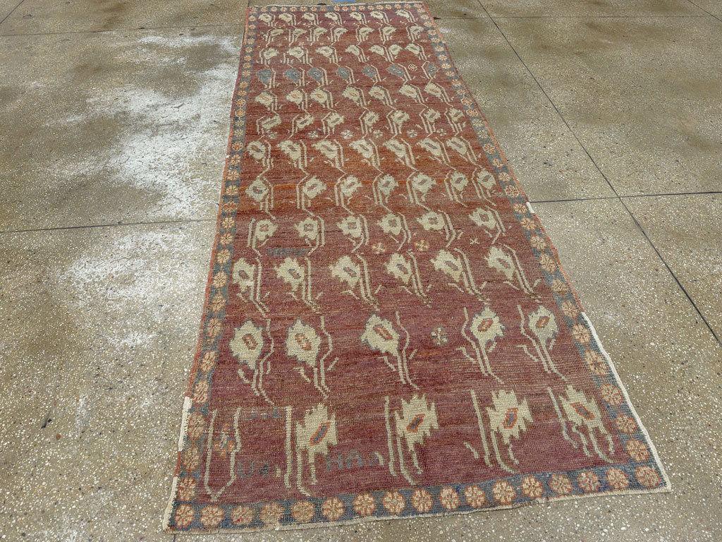 Vintage Turkish Anatolian Small Runner, No.19224 - Gss