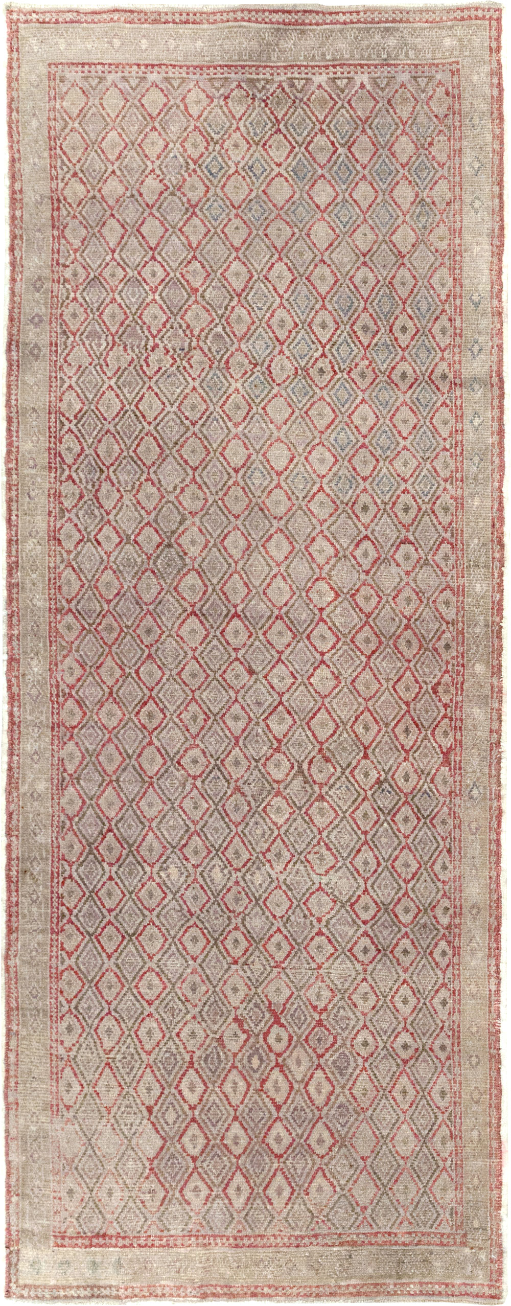 Vintage Turkish Anatolian Short Runner, No.19236 - Gss