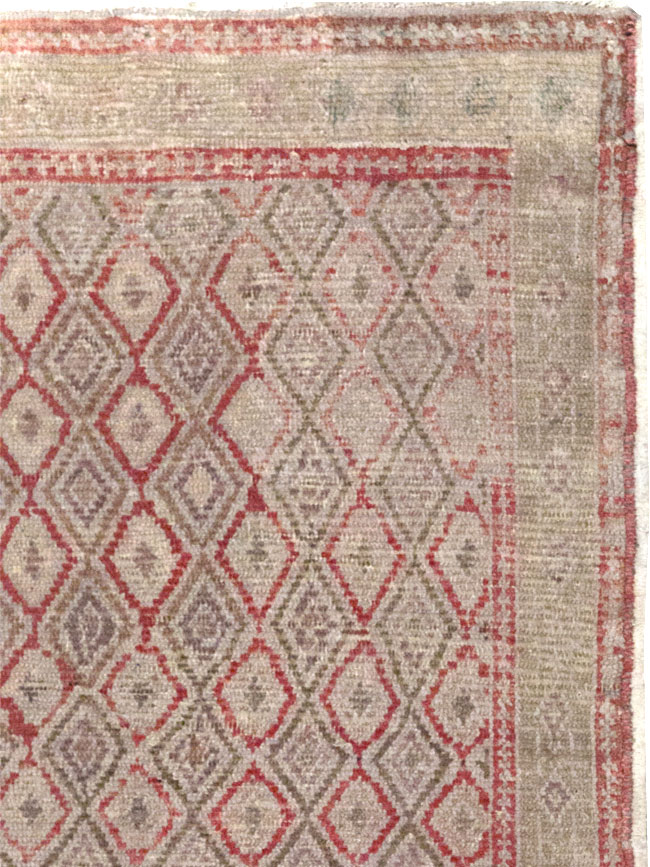 Vintage Turkish Anatolian Short Runner, No.19236 - Gss