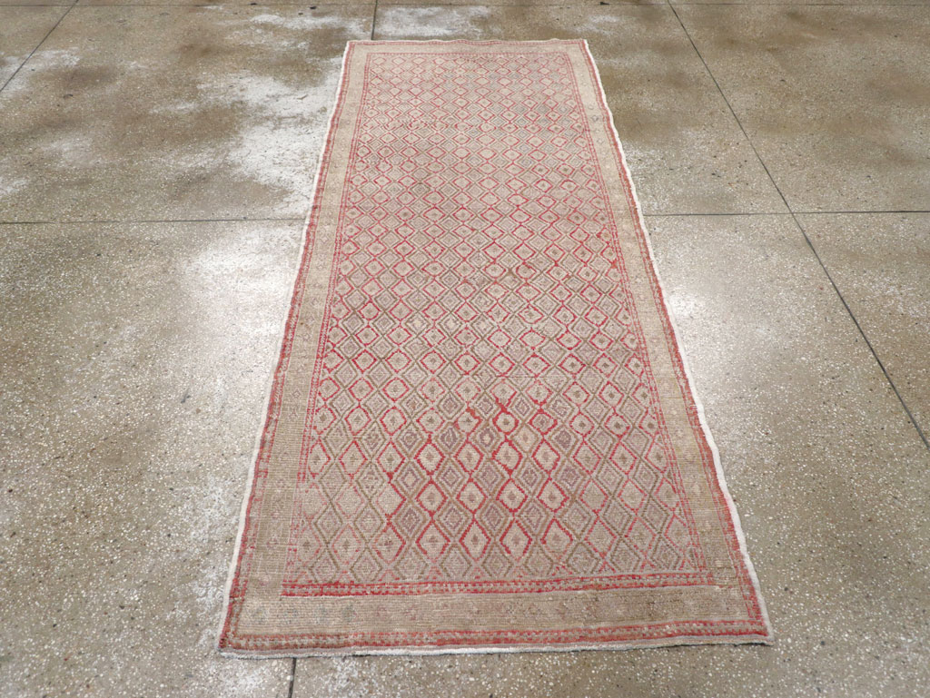Vintage Turkish Anatolian Short Runner, No.19236 - Gss