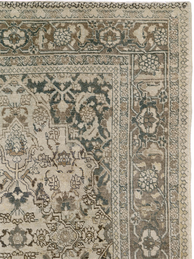 Antique Persian Tabriz Rug, No.19278 - Gss