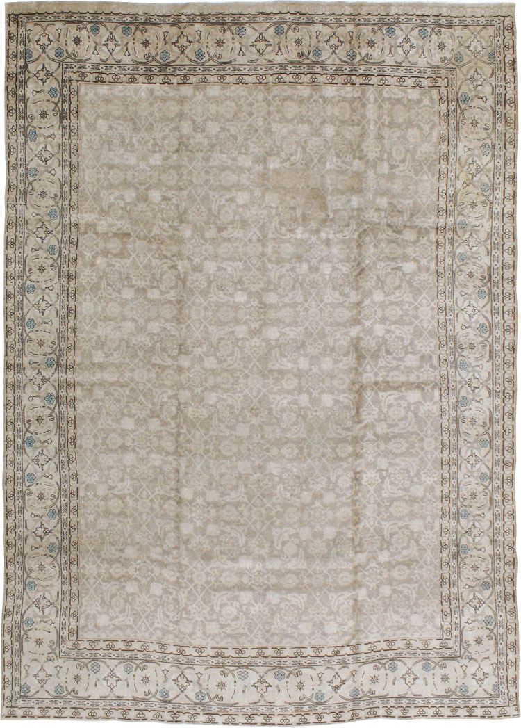 Antique Persian Tabriz Carpet, No.19283 - Gss