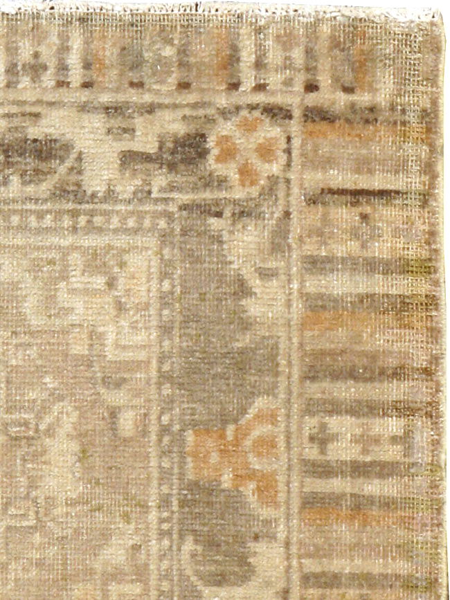 Antique East Turkestan Khotan Rug, No.19295 - Gss