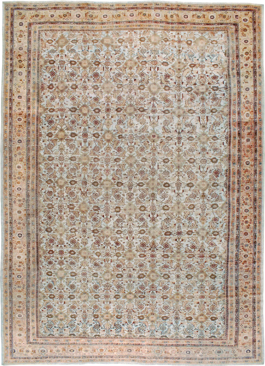 Antique Persian Mahal Carpet, No.19297 - Gss