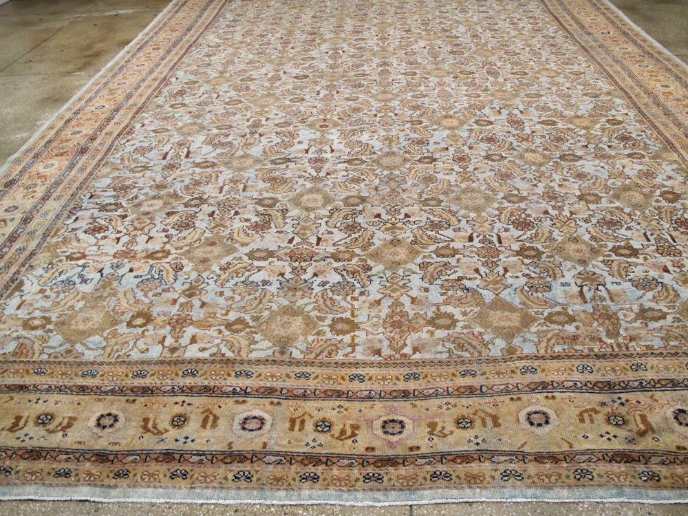 Antique Persian Mahal Carpet, No.19297 - Gss