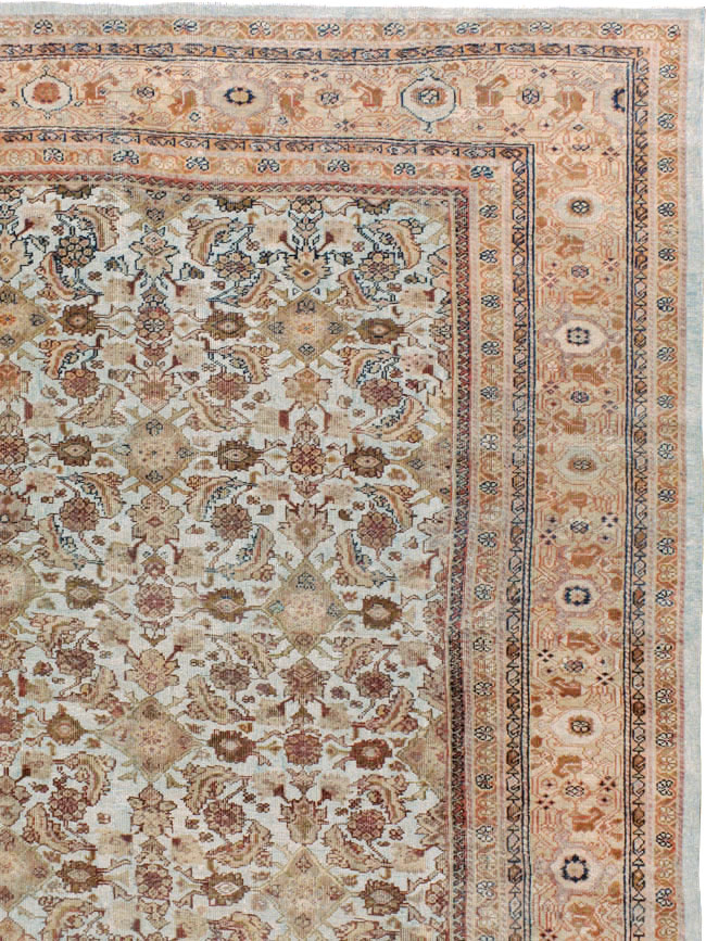Antique Persian Mahal Carpet, No.19297 - Gss
