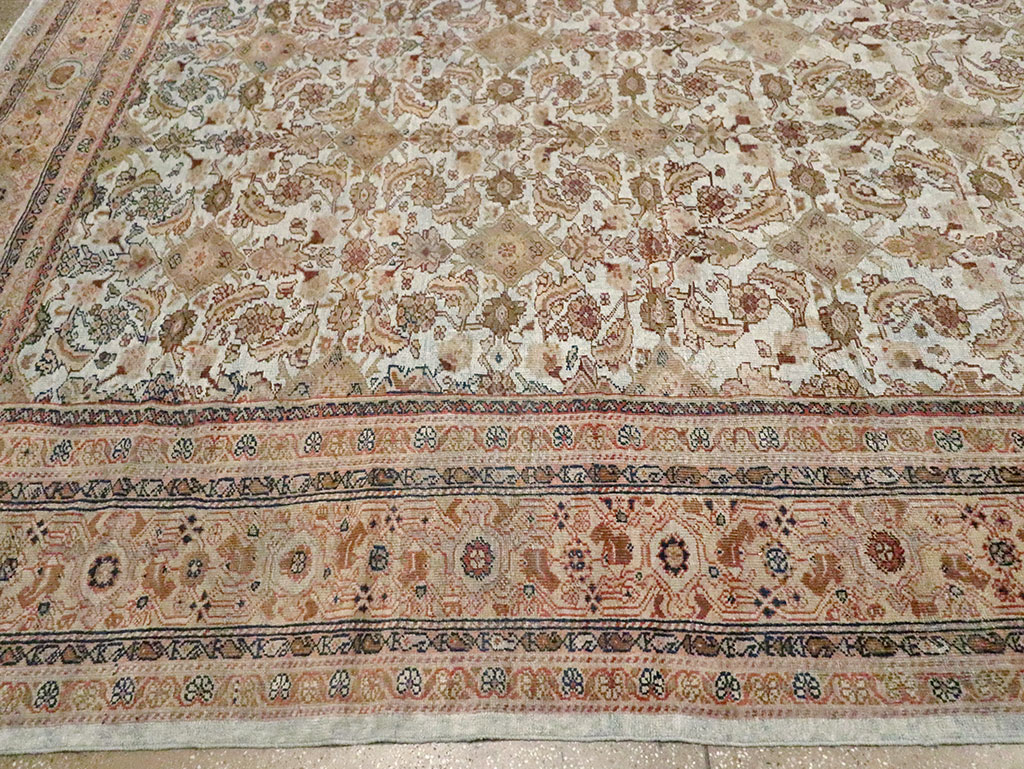 Antique Persian Mahal Carpet, No.19297 - Gss