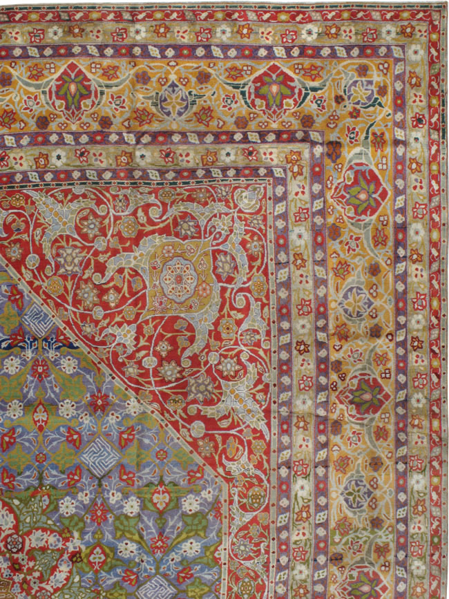 Antique Persian Tabriz Carpet, No.19943 - Gss