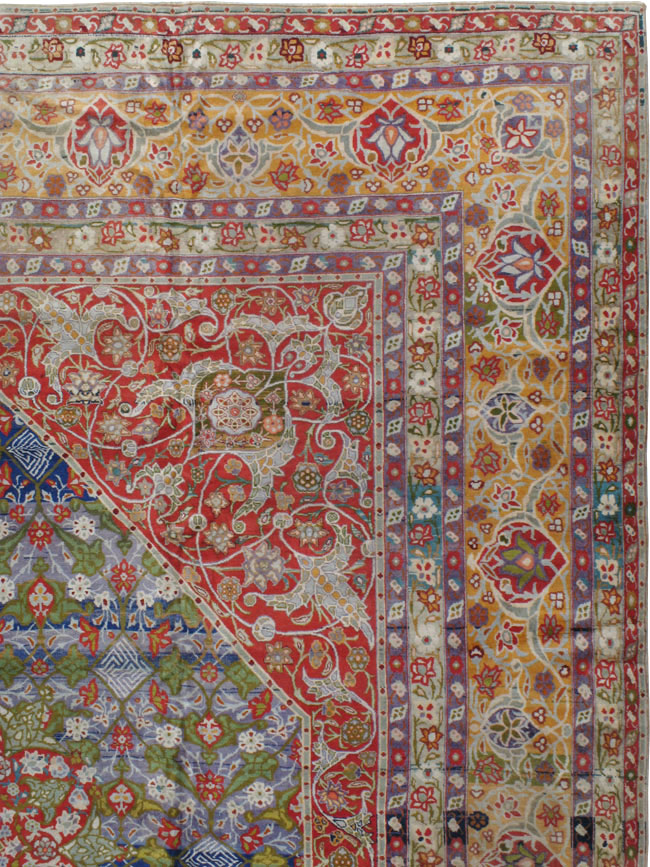 Antique Persian Tabriz Carpet, No.19943 - Gss