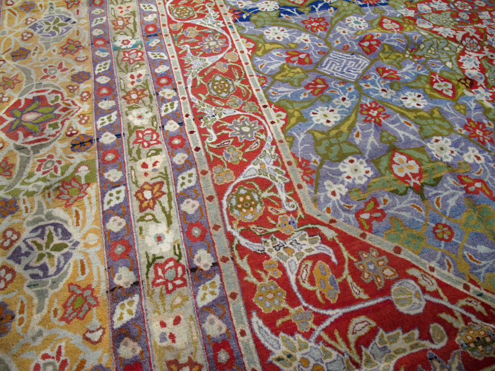 Antique Persian Tabriz Carpet, No.19943 - Gss