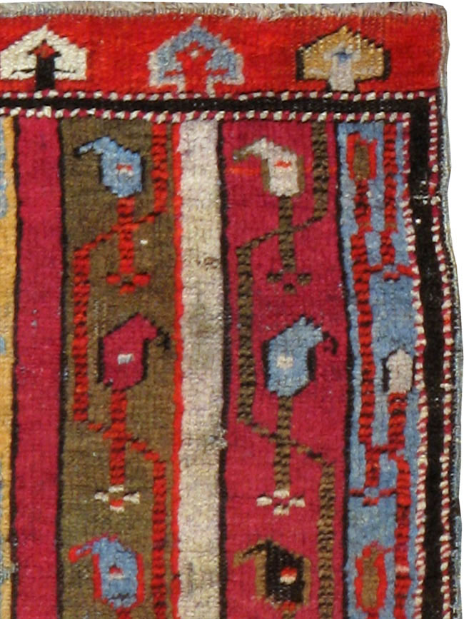 Antique Turkish Ghiordes Rug, No.19944 - Gss