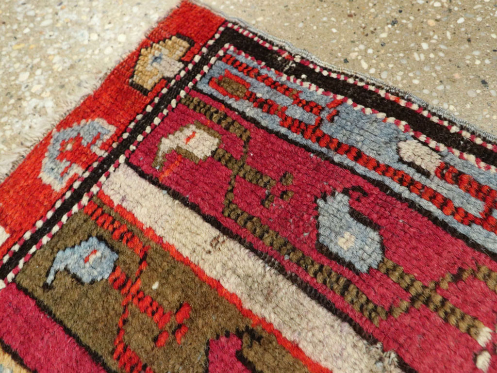 Antique Turkish Ghiordes Rug, No.19944 - Gss