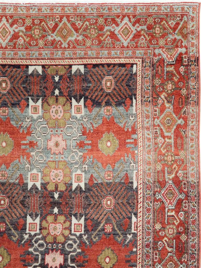 Antique Persian Senneh Rug, No.19946 - Gss