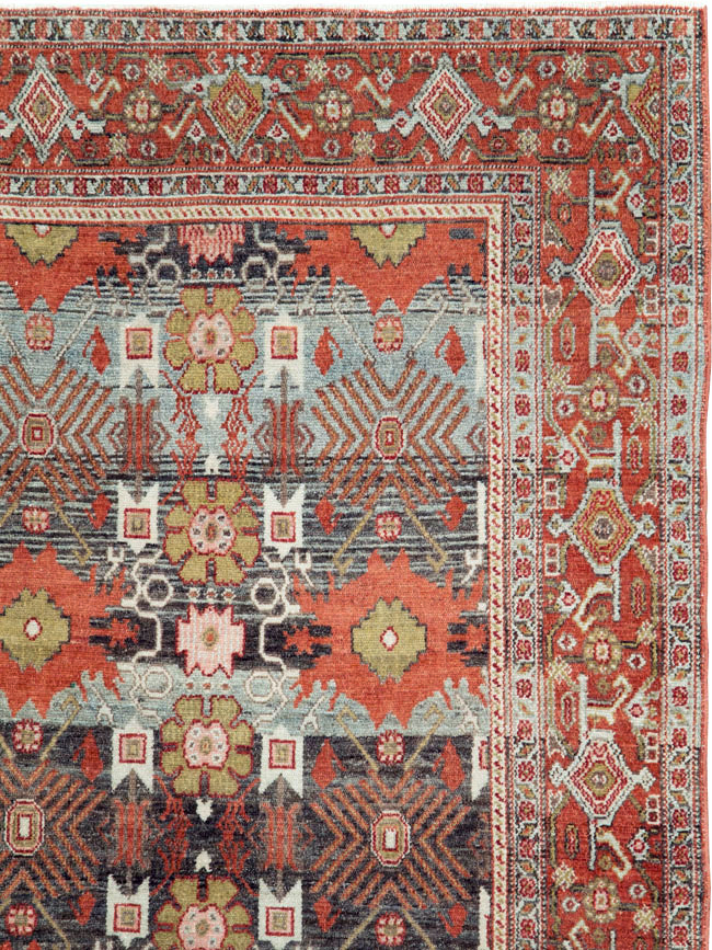 Antique Persian Senneh Rug, No.19946 - Gss