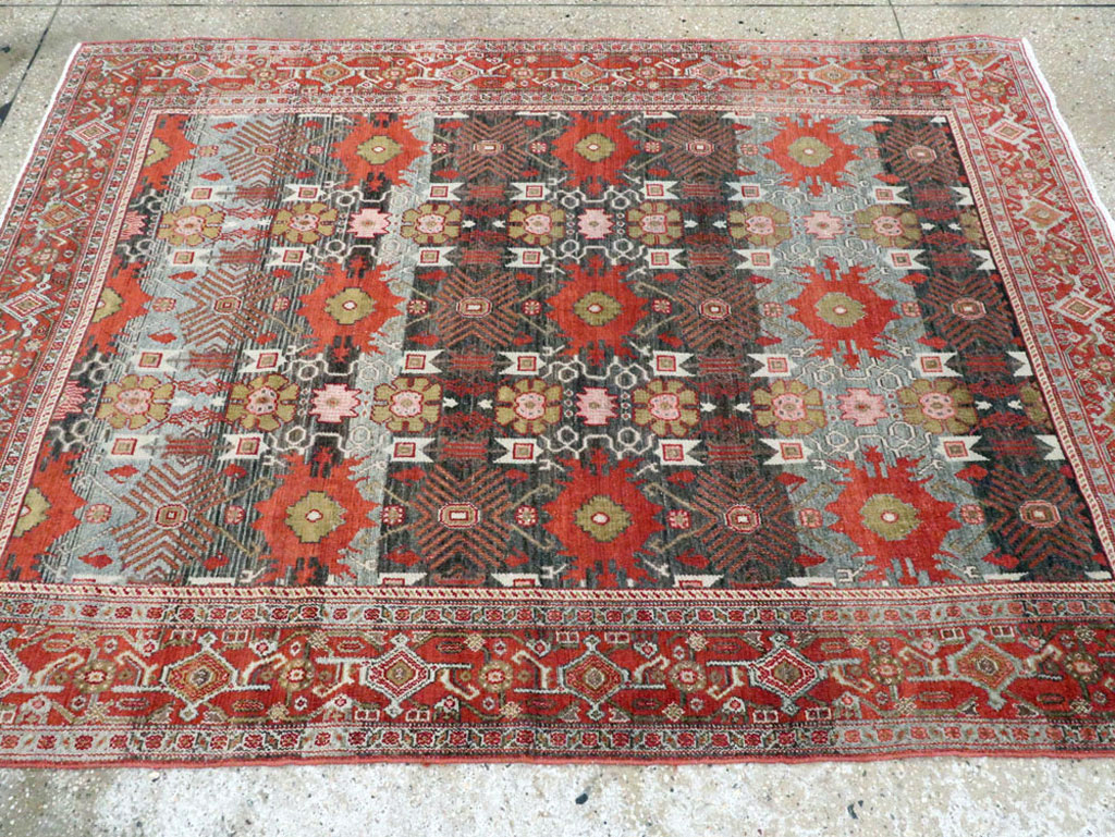 Antique Persian Senneh Rug, No.19946 - Gss