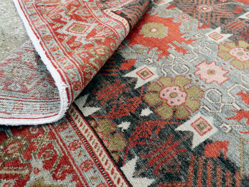 Antique Persian Senneh Rug, No.19946 - Gss