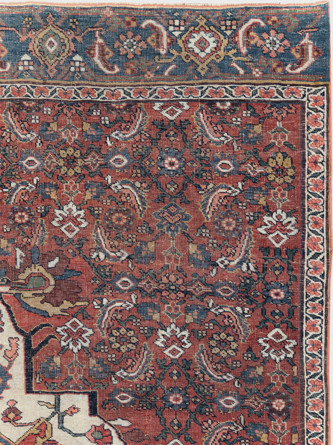 Antique Persian Bidjar Sampler Rug, No.19947 - Gss