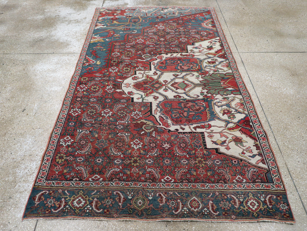Antique Persian Bidjar Sampler Rug, No.19947 - Gss