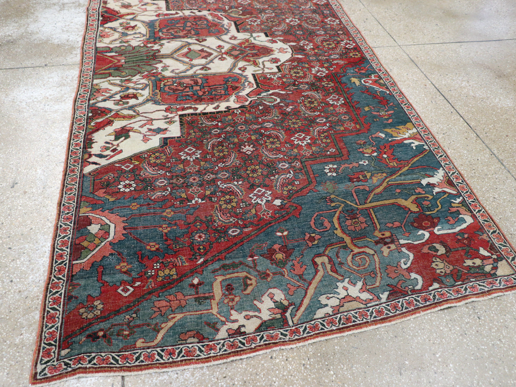 Antique Persian Bidjar Sampler Rug, No.19947 - Gss