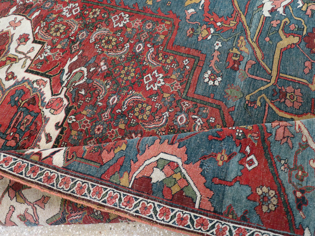 Antique Persian Bidjar Sampler Rug, No.19947 - Gss