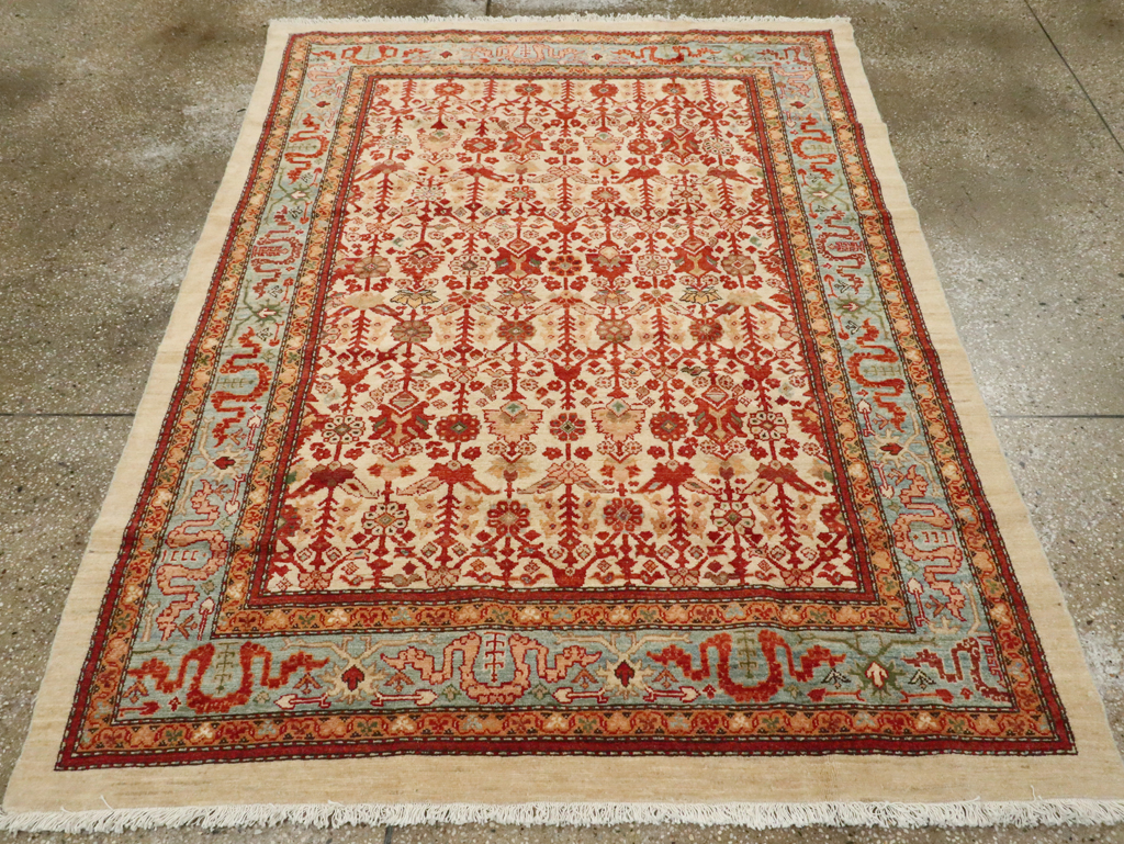 Modern Persian Malayer Accent Rug, No.19962 - Gss