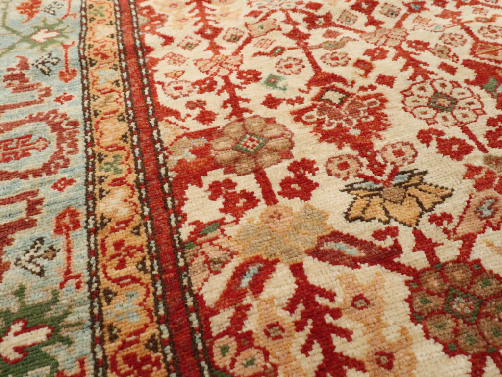 Modern Persian Malayer Accent Rug, No.19962 - Gss