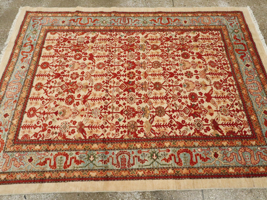 Modern Persian Malayer Accent Rug, No.19962 - Gss