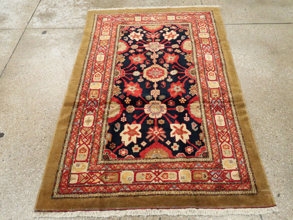 Vintage Inspired Persian Malayer Carpet, No.19963 - Gss