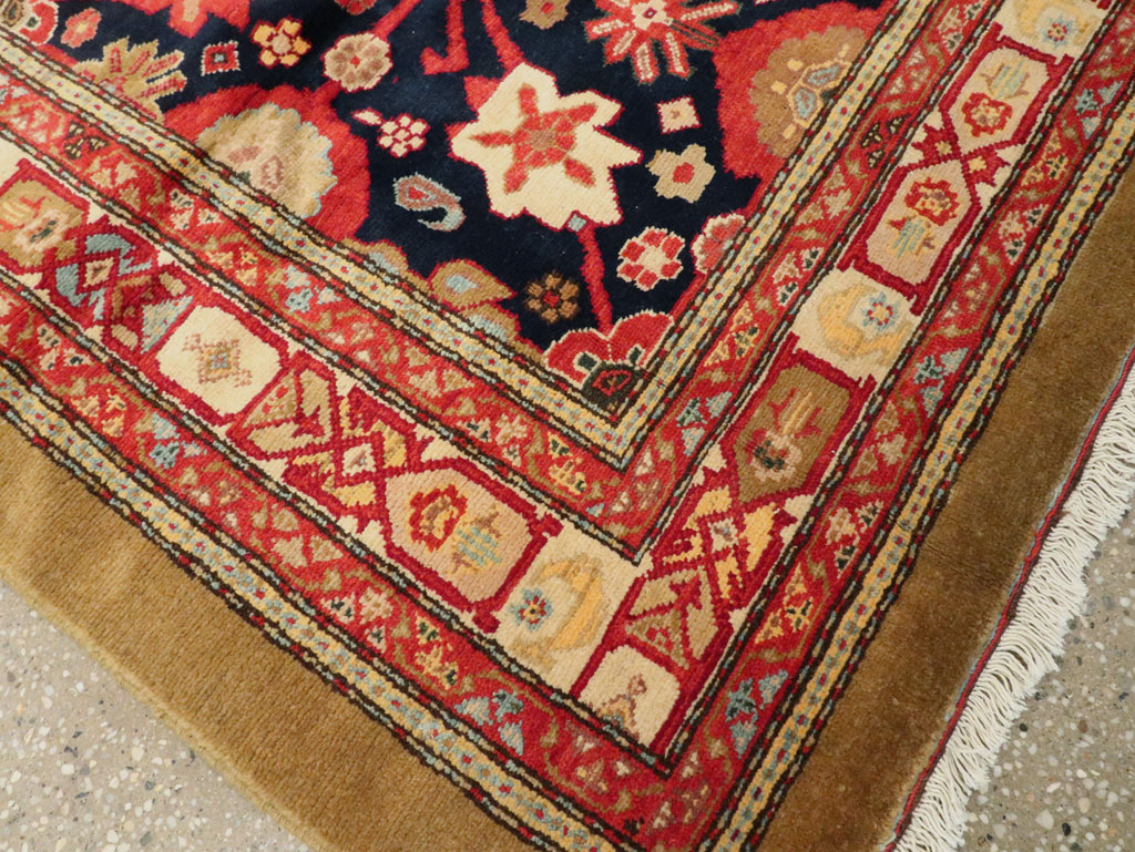 Vintage Inspired Persian Malayer Carpet, No.19963 - Gss
