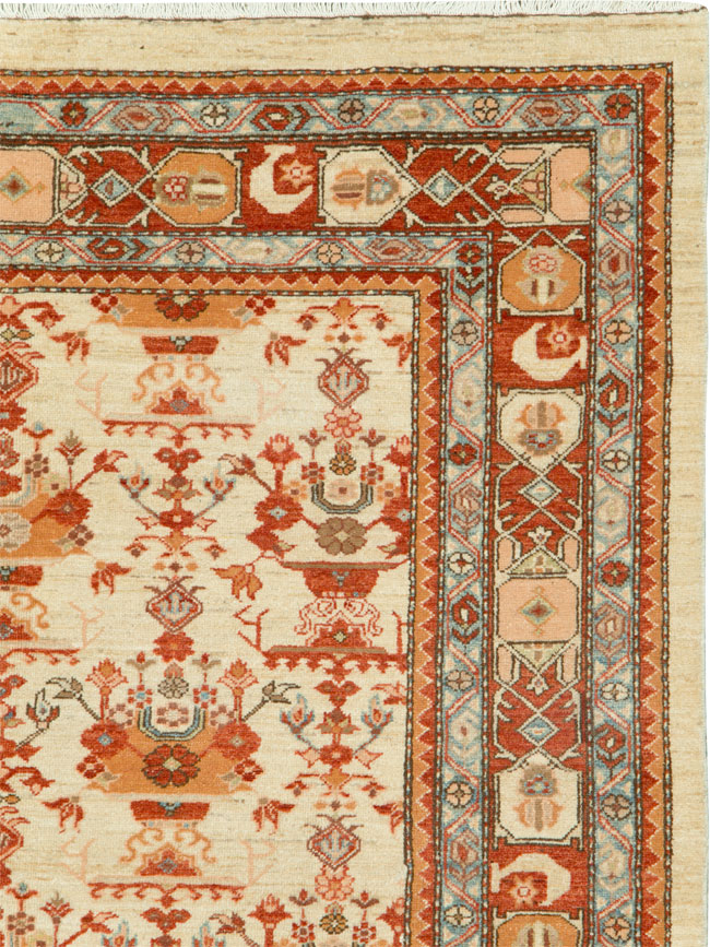 Modern Persian Malayer Accent Rug, No.19965 - Gss
