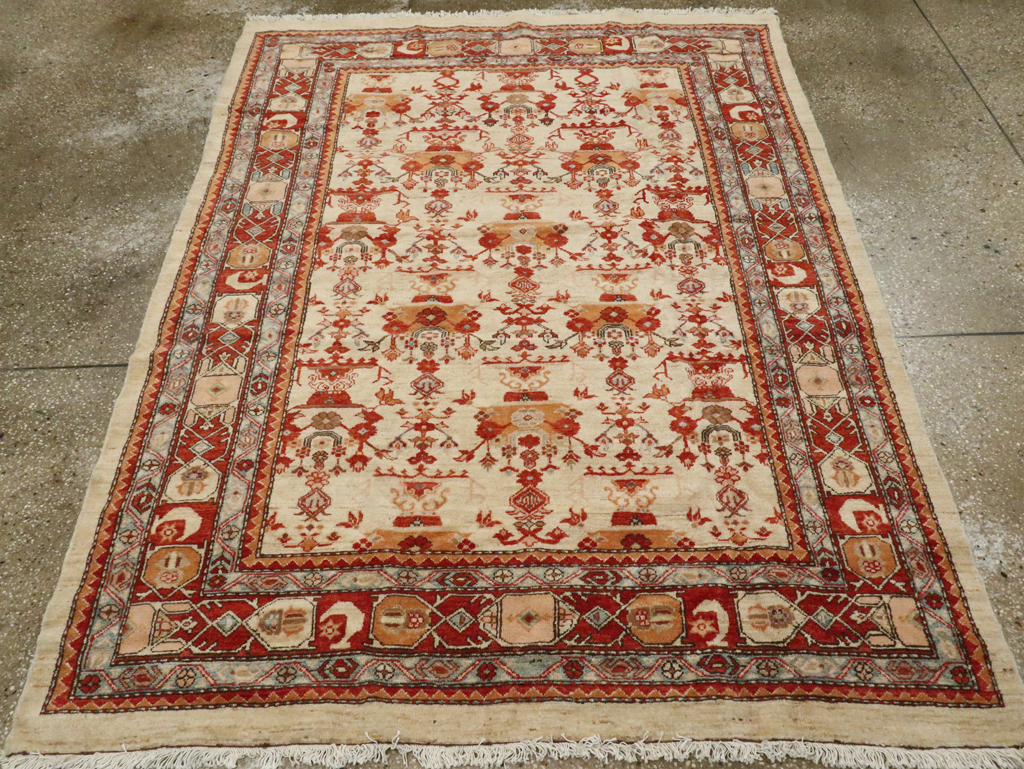 Modern Persian Malayer Accent Rug, No.19965 - Gss
