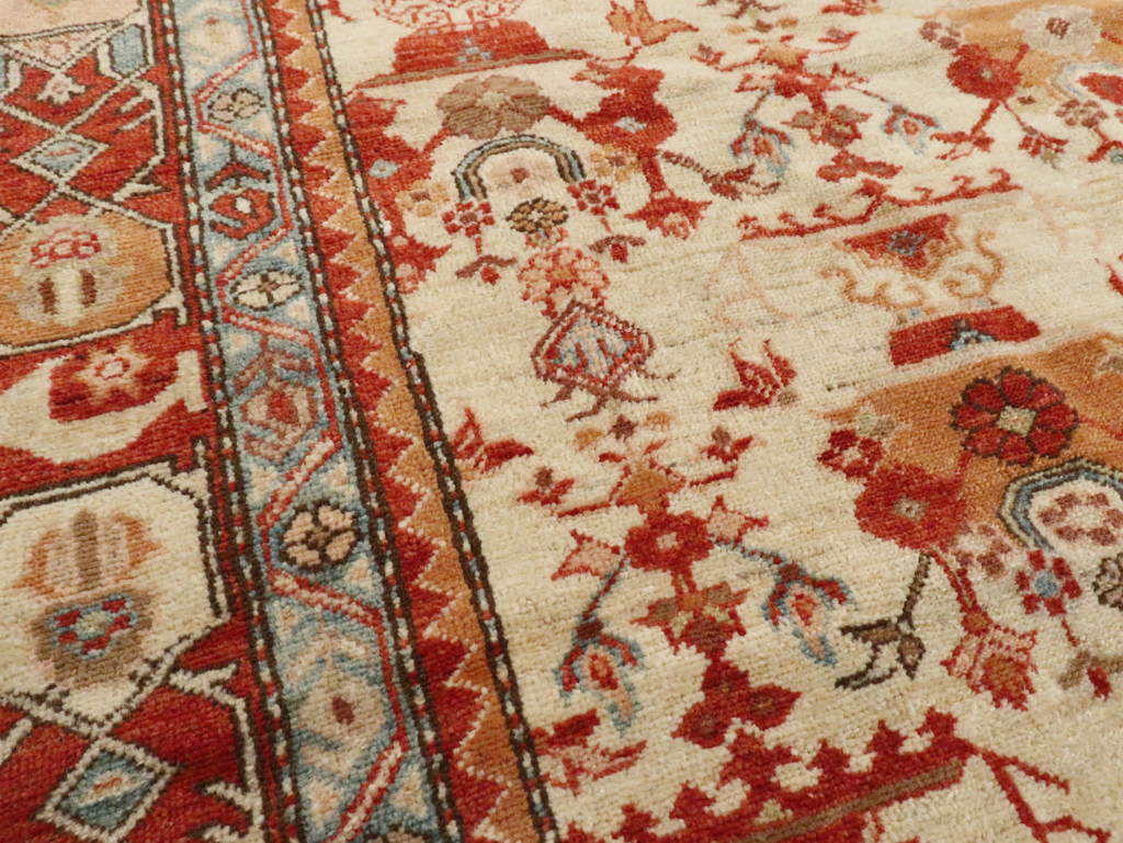 Modern Persian Malayer Accent Rug, No.19965 - Gss