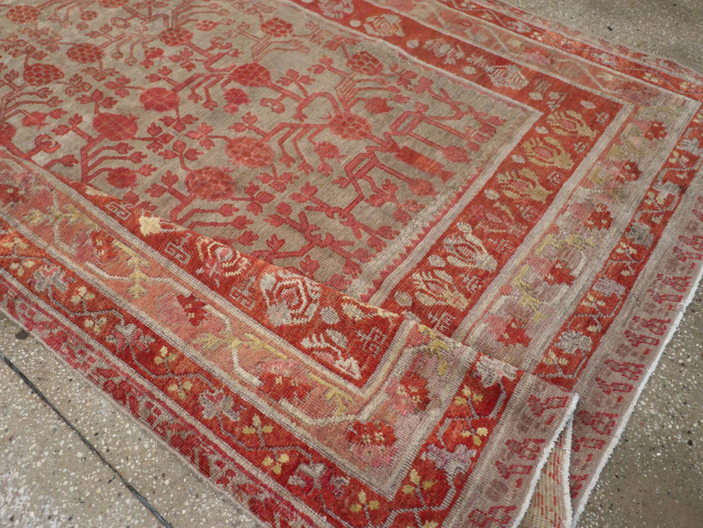 Antique East Turkestan Khotan Gallery Rug, No.19989 - Gss