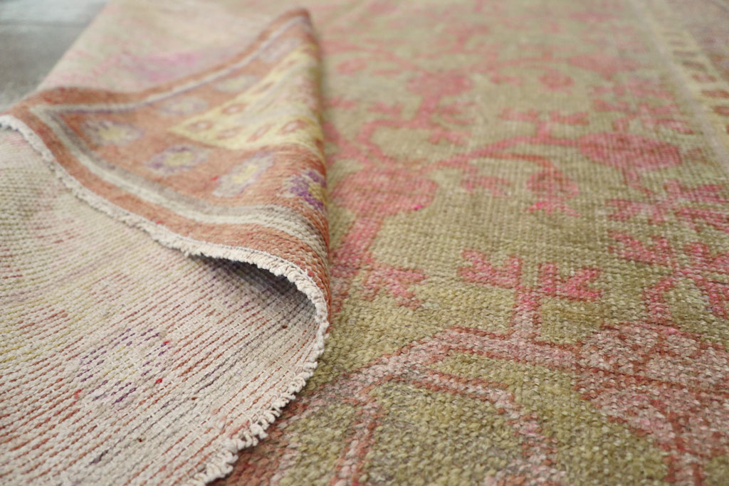 Vintage East Turkestan Khotan Rug, No.19990 - Gss