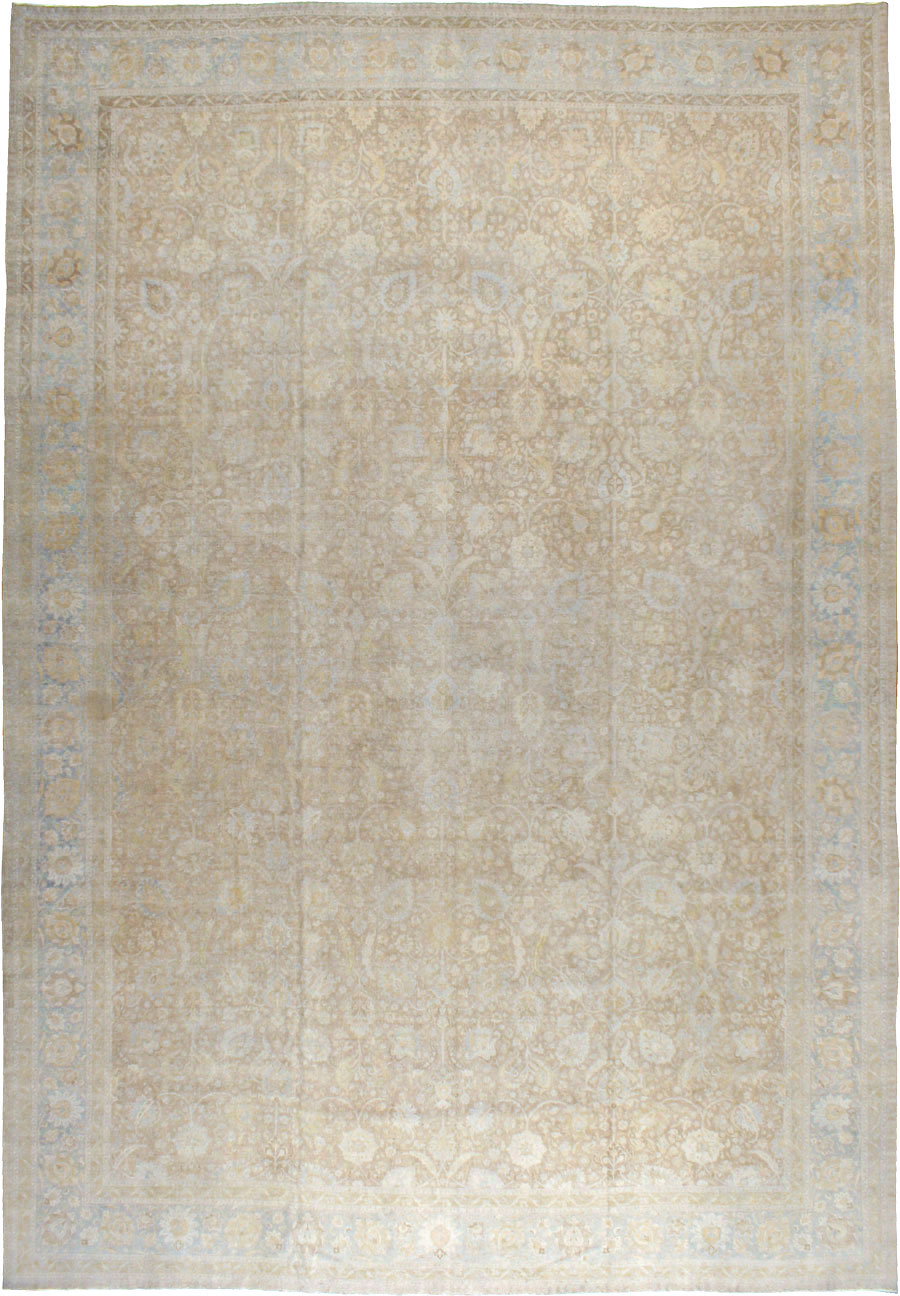 Antique Persian Tabriz Oversize Carpet, No.20010 - Gss