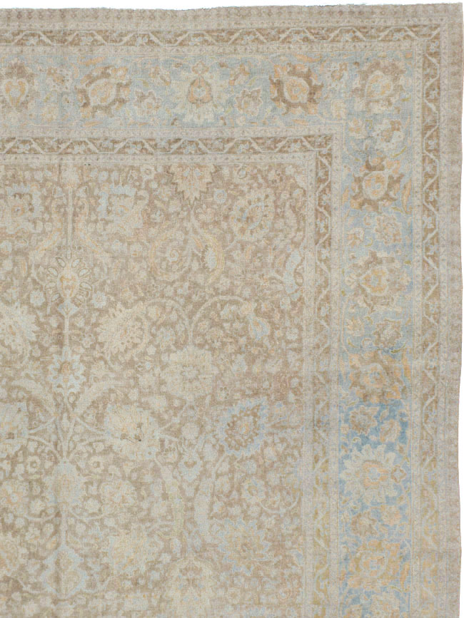 Antique Persian Tabriz Oversize Carpet, No.20010 - Gss