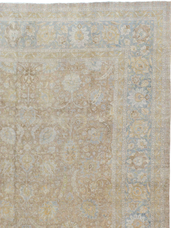 Antique Persian Tabriz Oversize Carpet, No.20010 - Gss