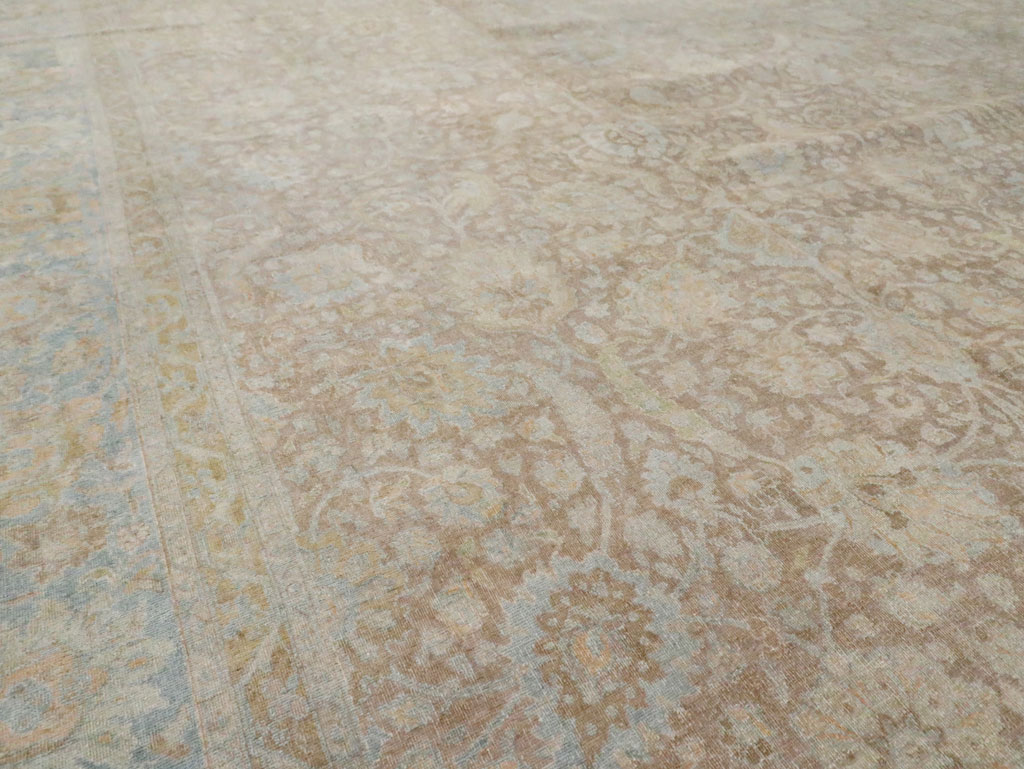 Antique Persian Tabriz Oversize Carpet, No.20010 - Gss